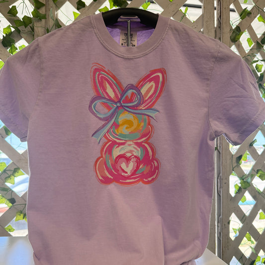 Watercolor Bunny Tee