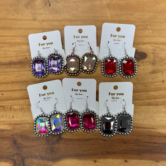 Crystal Earrings