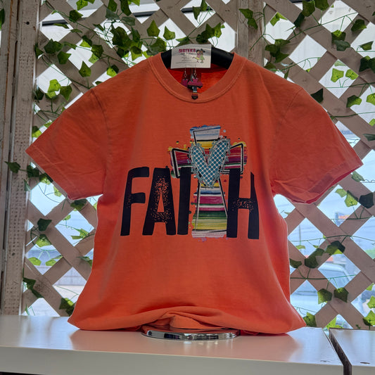 Faith with Cross Tee