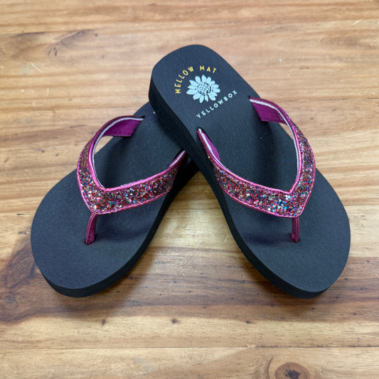 Yellowbox Girl's Sandals-Pink Glitter