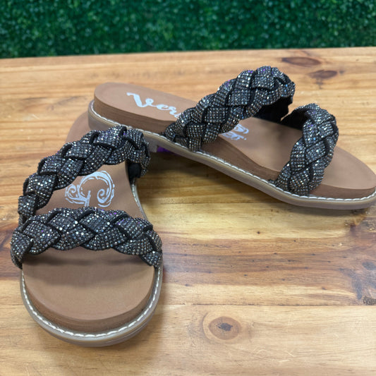 Very G Nalani Sandals-Black