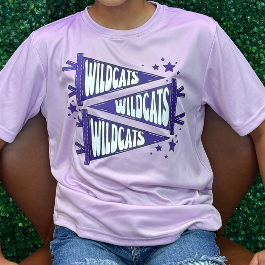 Adult Wildcat Pennant Tee