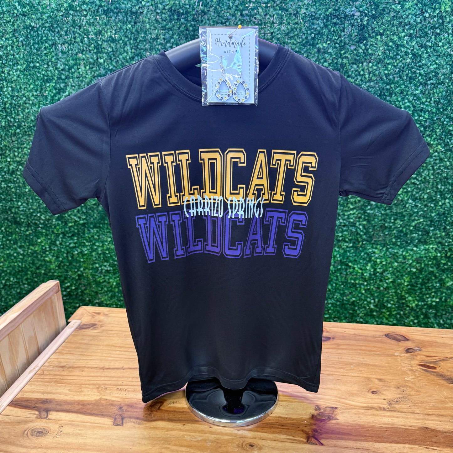 Two Tone Wildcats on Black