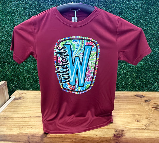 Lights On W Tee