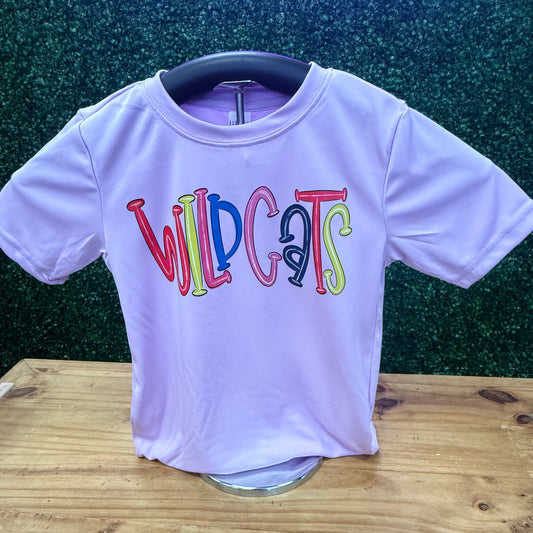Wildcats Scribble Tee