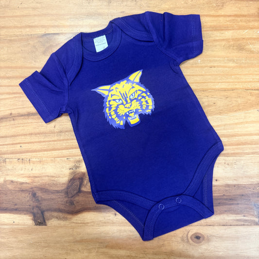 Wildcat Head Onesie