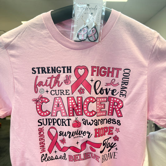 Pink Cancer Awareness Tee