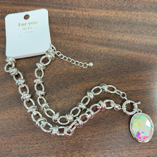 Crystal Pendant Necklace