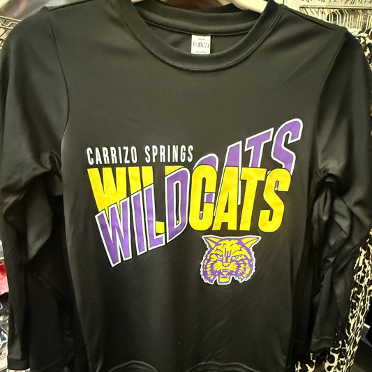 CS Wildcats Criss Cross LS Tee