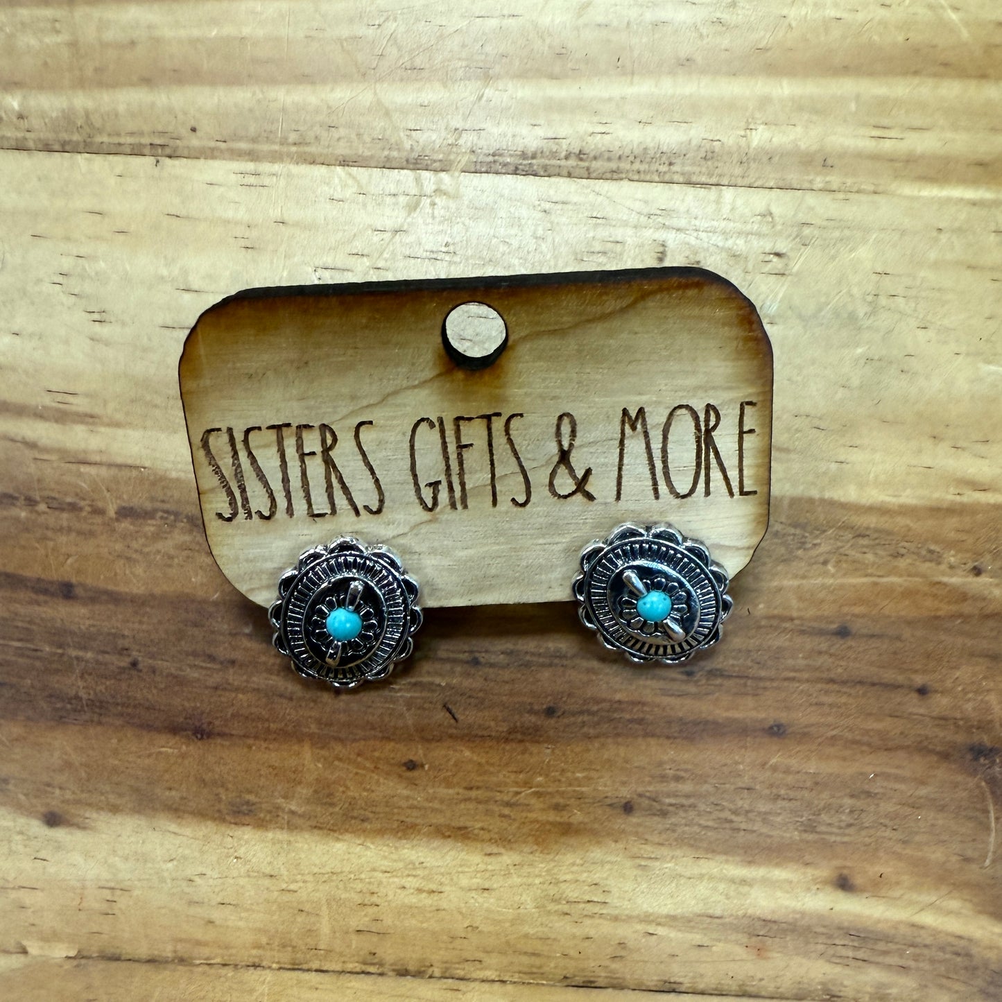 Turquoise Post Earrings