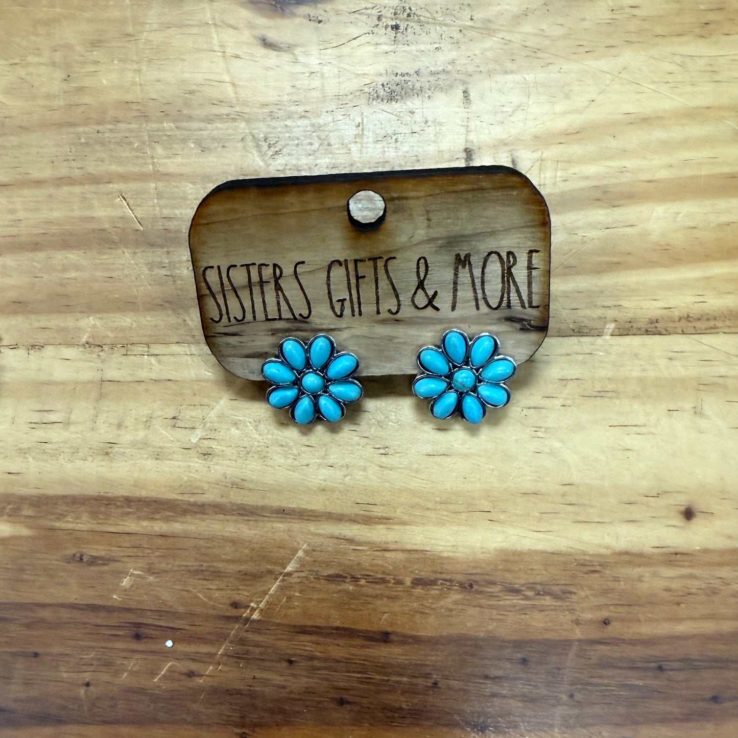 Turquoise Post Earrings