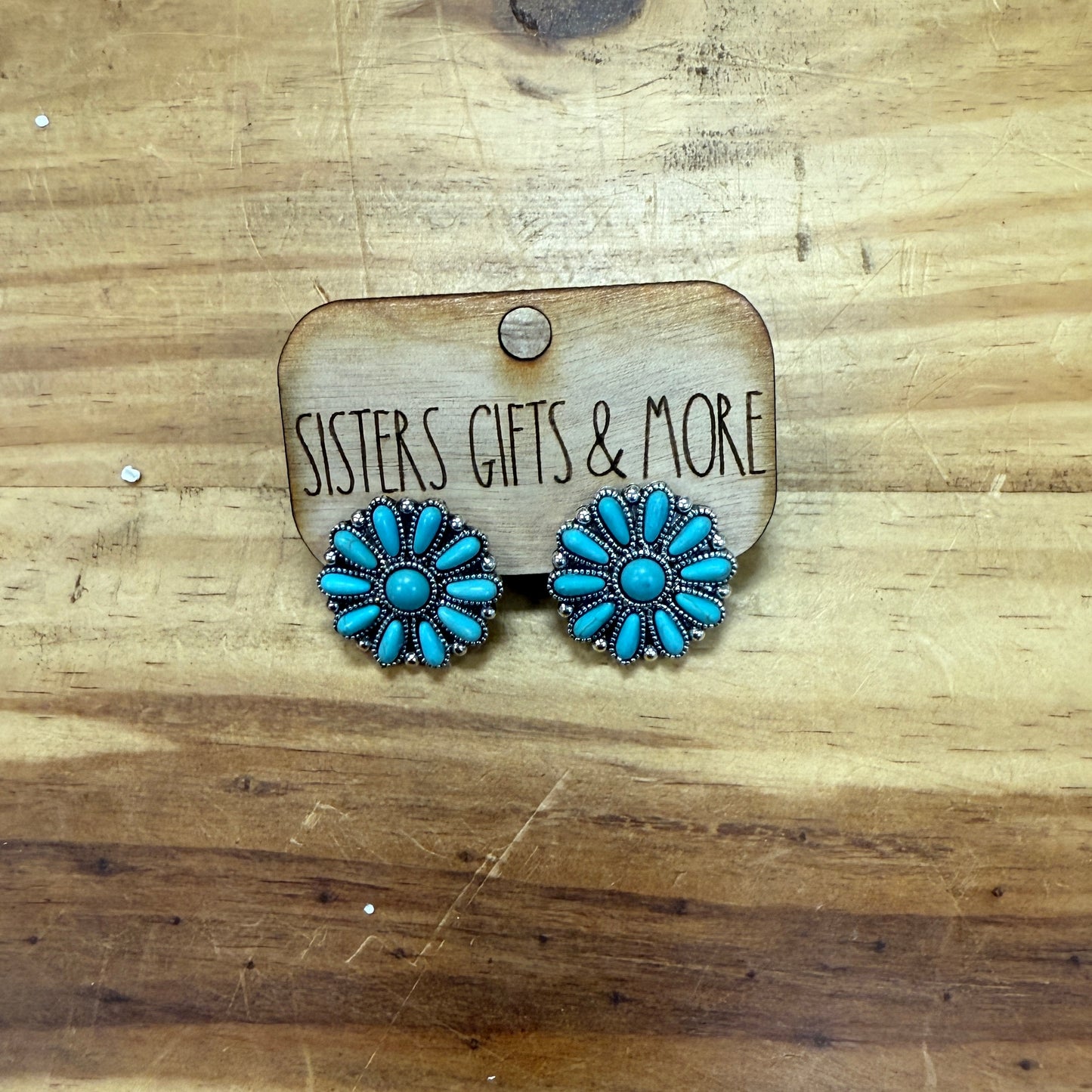 Turquoise Post Earrings