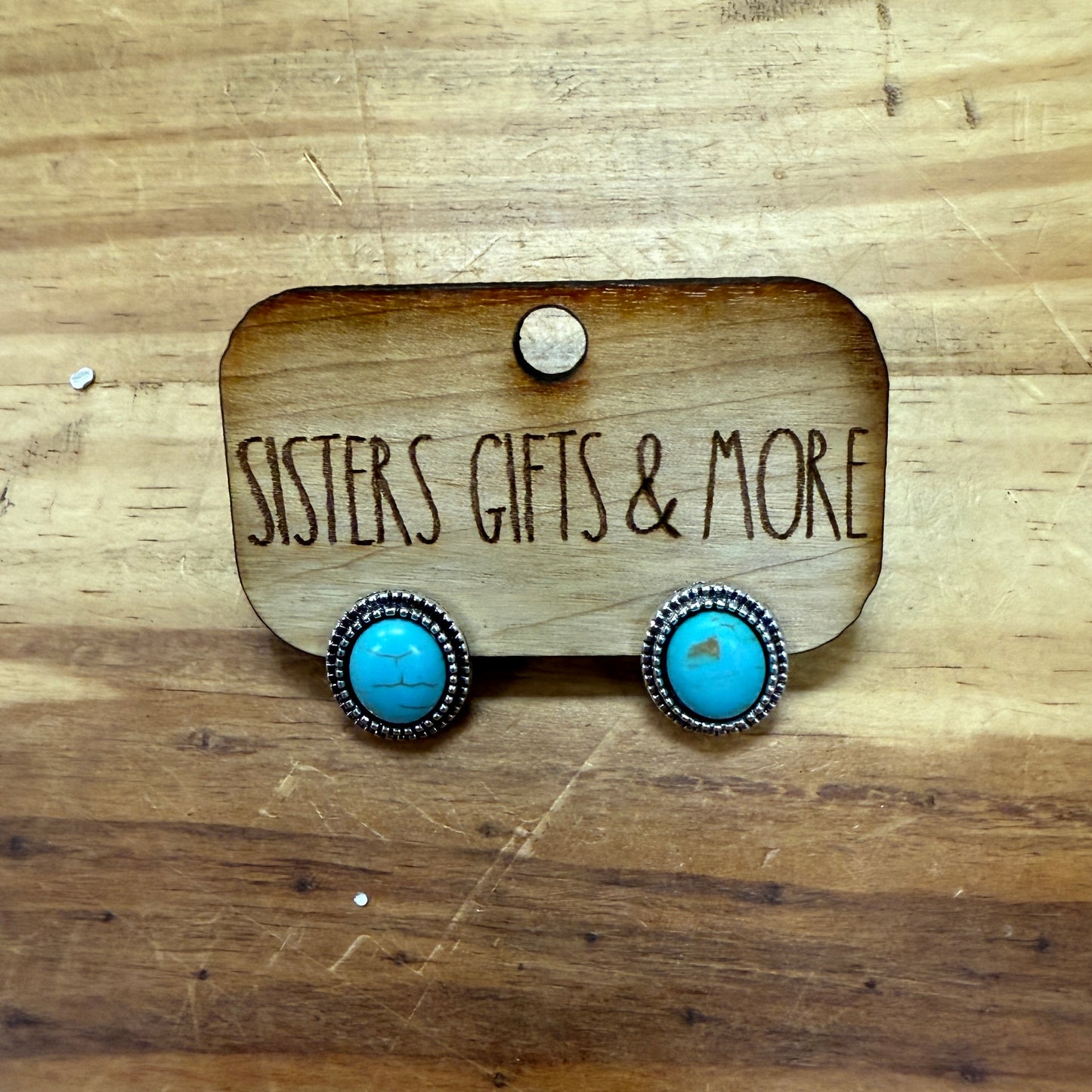 Turquoise Post Earrings