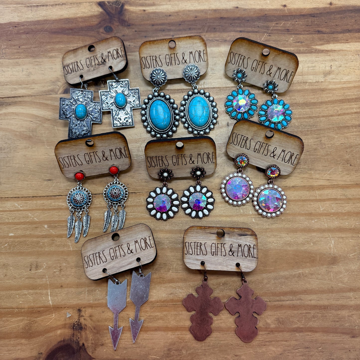 Large Dangle Earrings