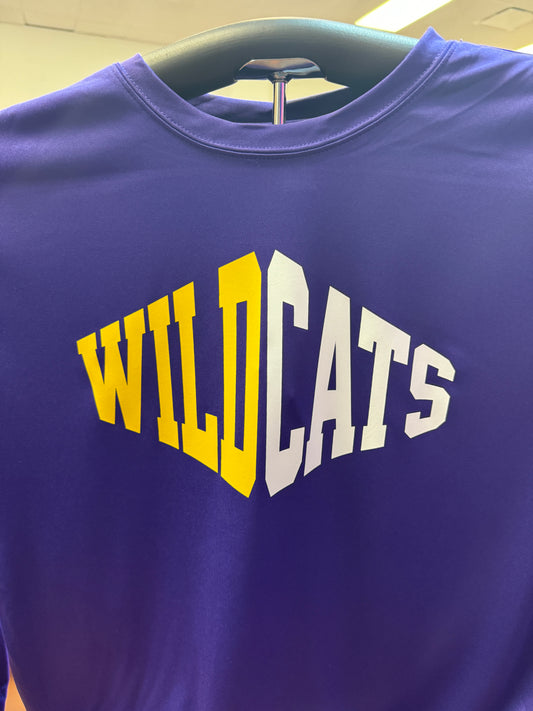 Long Sleeve Diamond Wildcats Tee