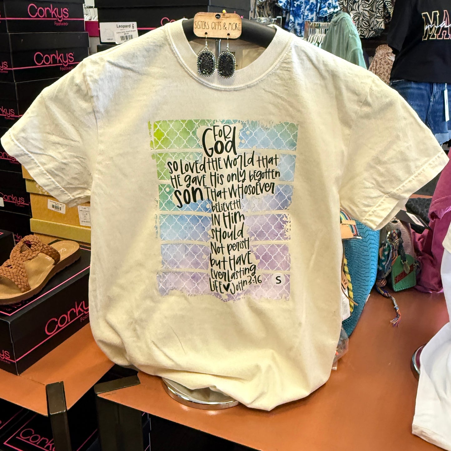 Ombre For God So... Tee
