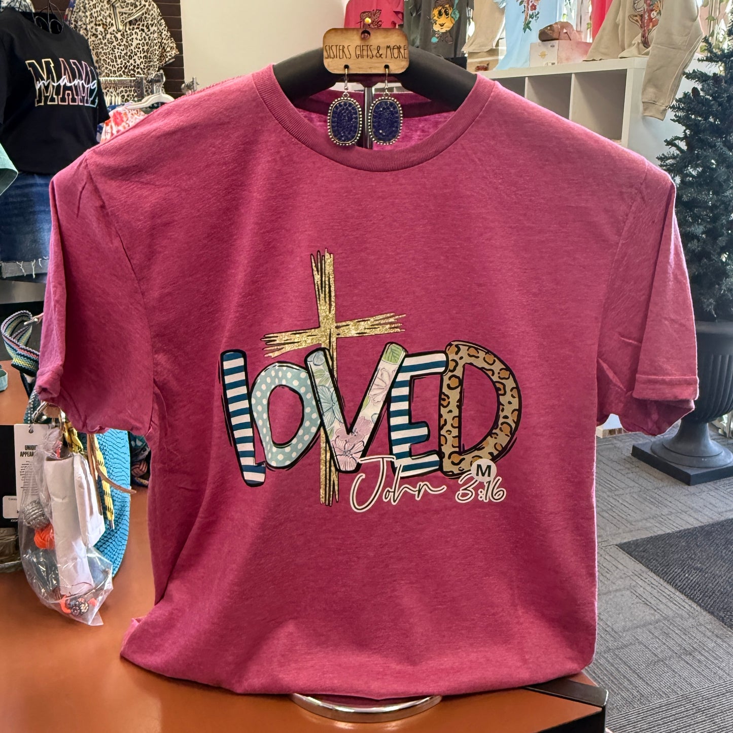Patterned Loved Tee