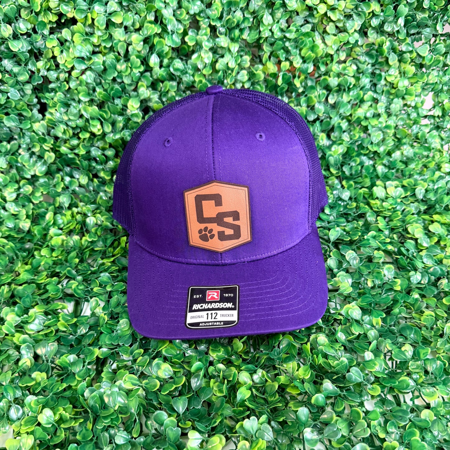 Trucker Caps w/CS Leather Patch
