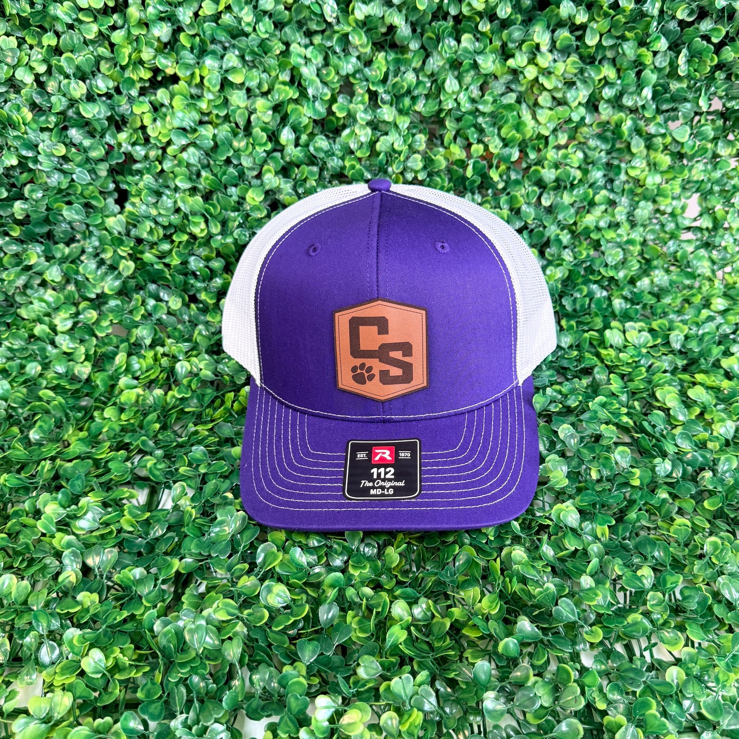 Trucker Caps w/CS Leather Patch