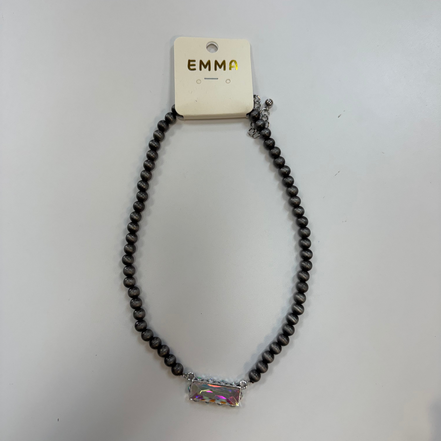 Crystal Bar Necklace