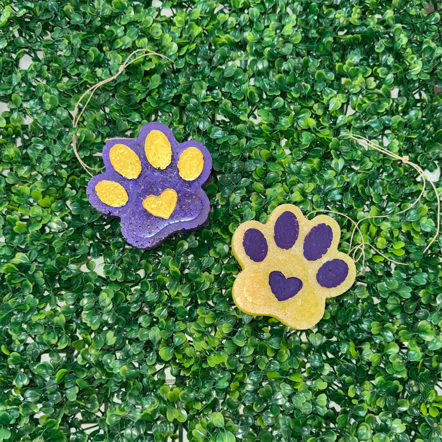 Purple and Gold Paw Freshies
