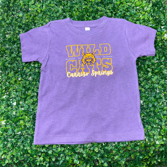 Split Wildcats Toddler Tee