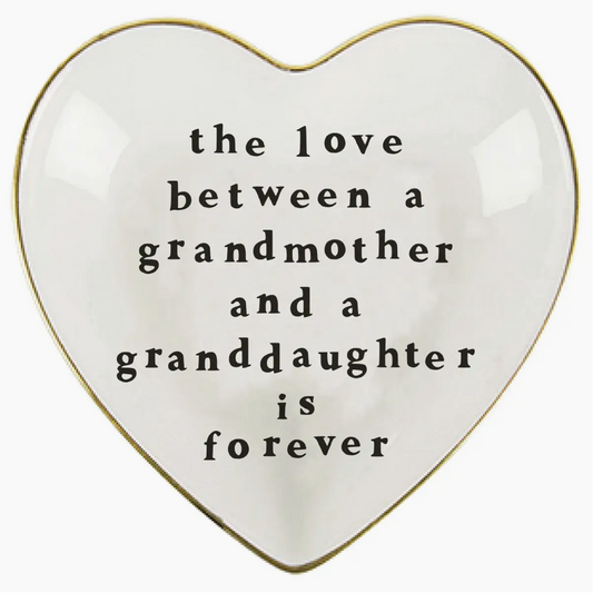 Grandma Love Ceramic Trinket Dish