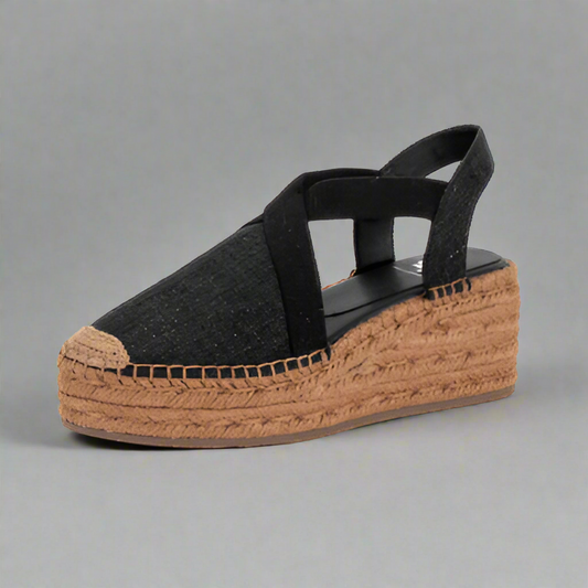 Yellowbox Erica Black Espadrilles