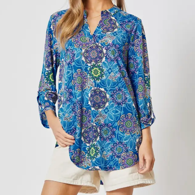 Lizzy Medallion Plus Top