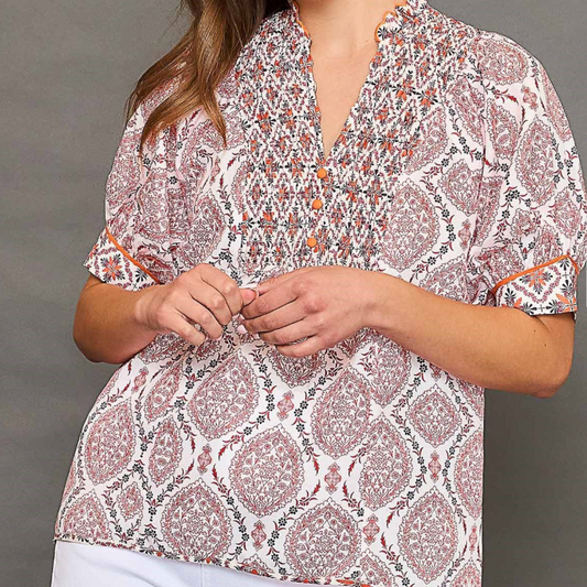 Red Mix Top