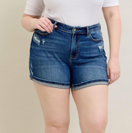 JB Plus Shorts-Cell Phone Pocket