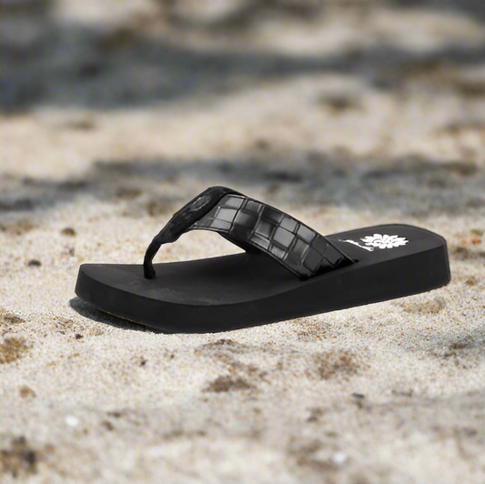 Yellowbox Abenego Black Sandals