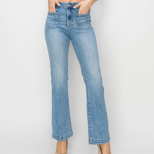 Risen HR Bootcut Patch Pocket Jeans