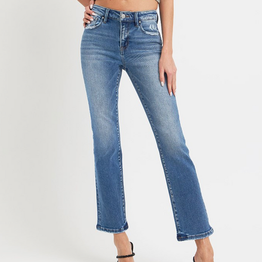 Risen MR Straight Leg Jeans