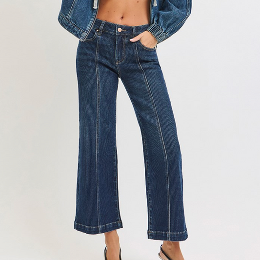 Risen MR Front Seam Jeans