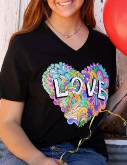 Groovy love Tee