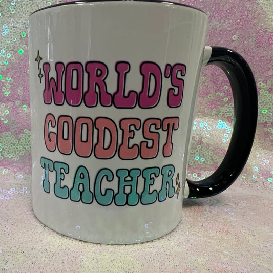 World's Goodest Teacher Mug