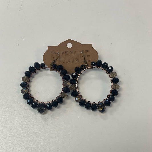 Emmvee Black Earrings