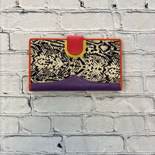 Snake Leather and Hair on Hide Wallet