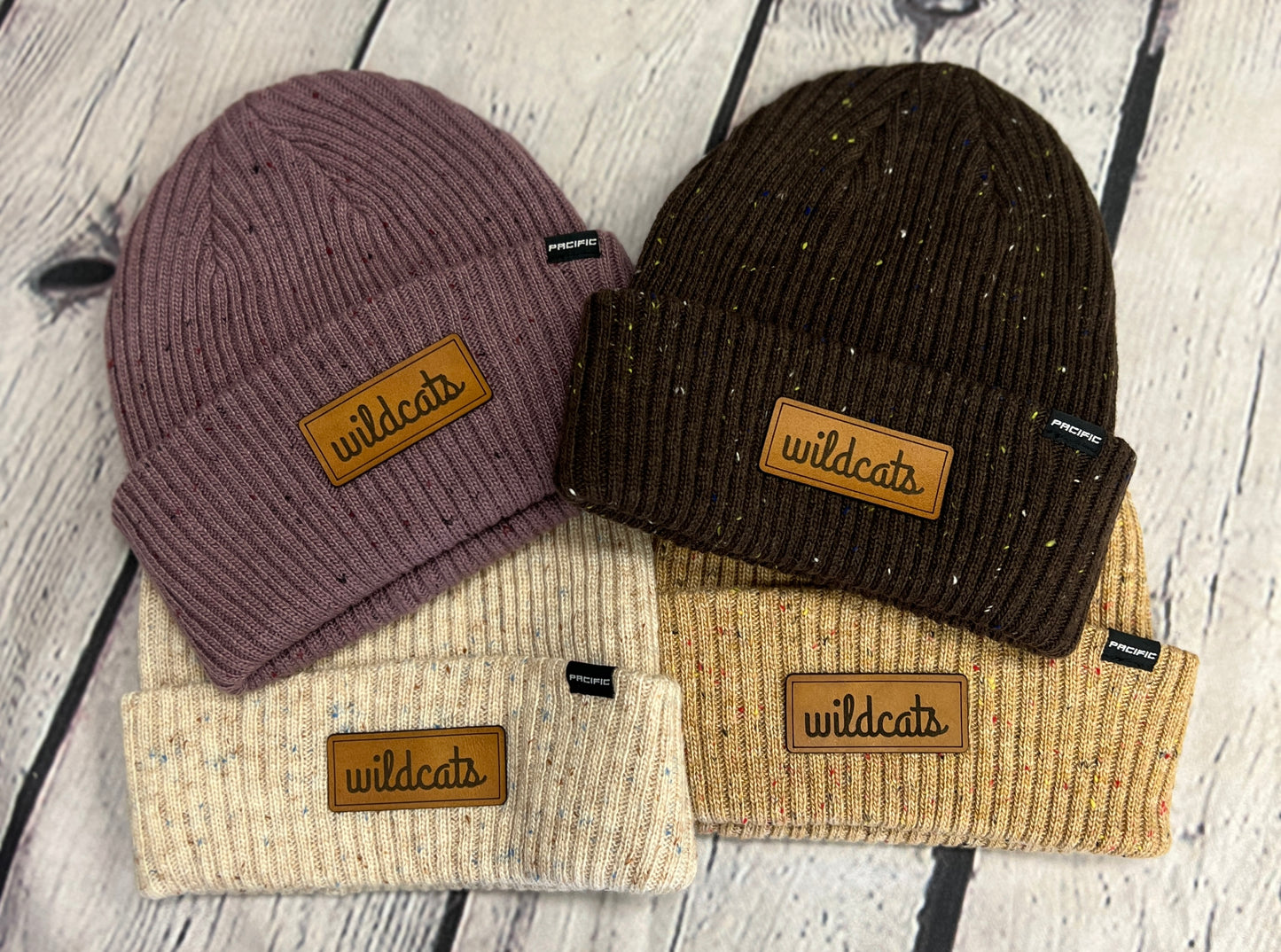 Wildcat Speckled Beanies