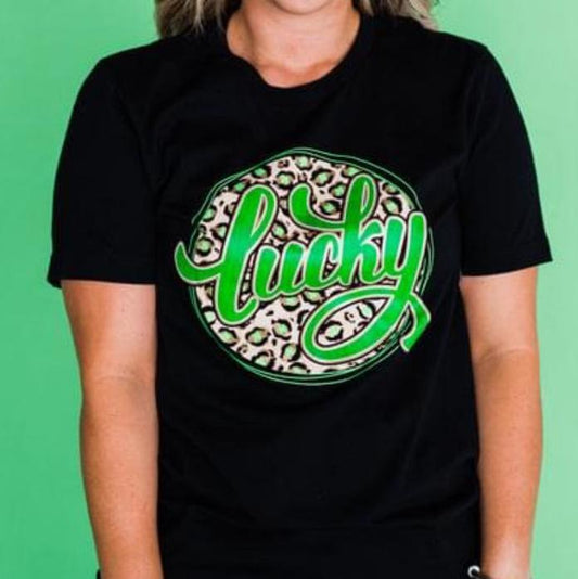Lucky Animal Print Tee