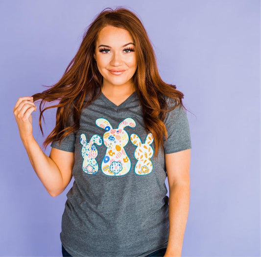 Three Bunnies Tee